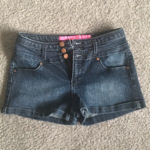 Dark Wash Denim Shorts